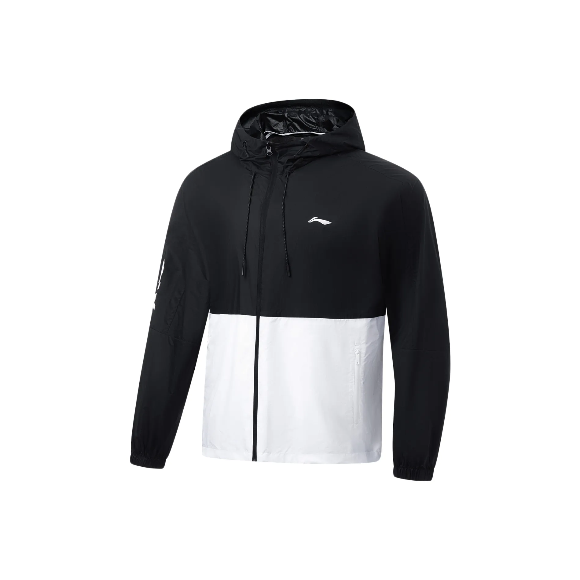 LiNing Smoothie Одежда с защитой от солнца Унисекс Черный Стандартный Белый