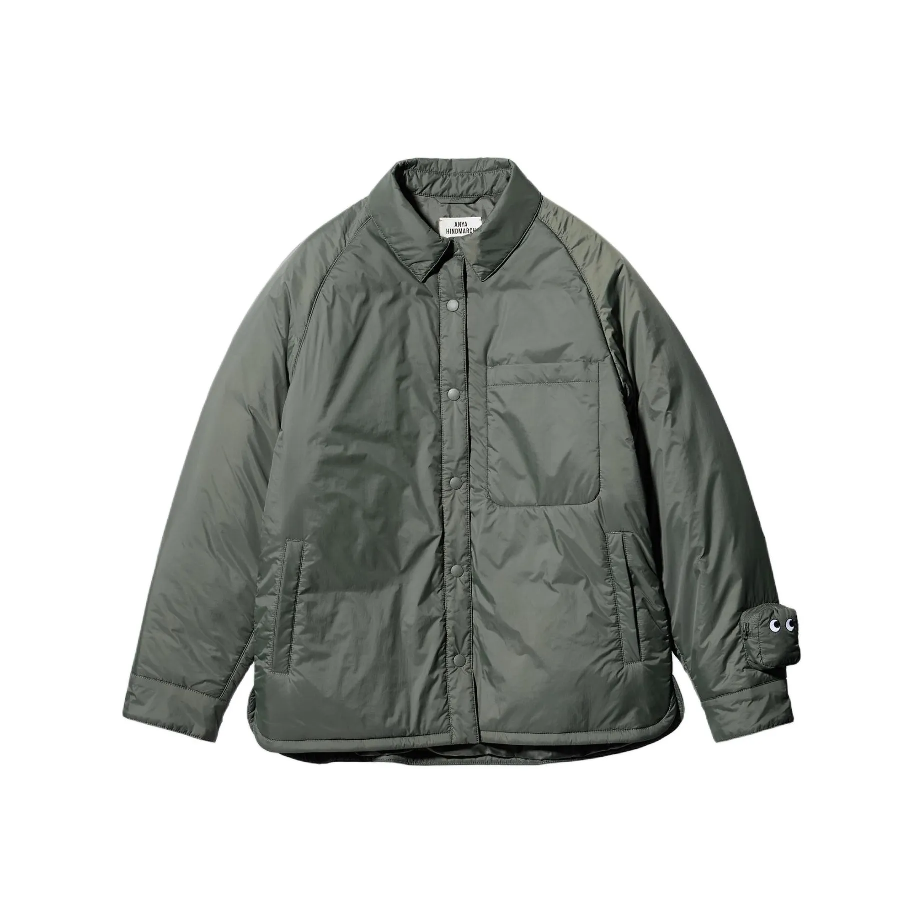 Anya Hindmarch X UNIQLO Anya Hindmarch Co brand Jackets Neutrals Unisex Olive