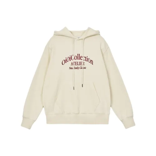 OIOICOLLECTION Сливочный Унисекс Свитшоты