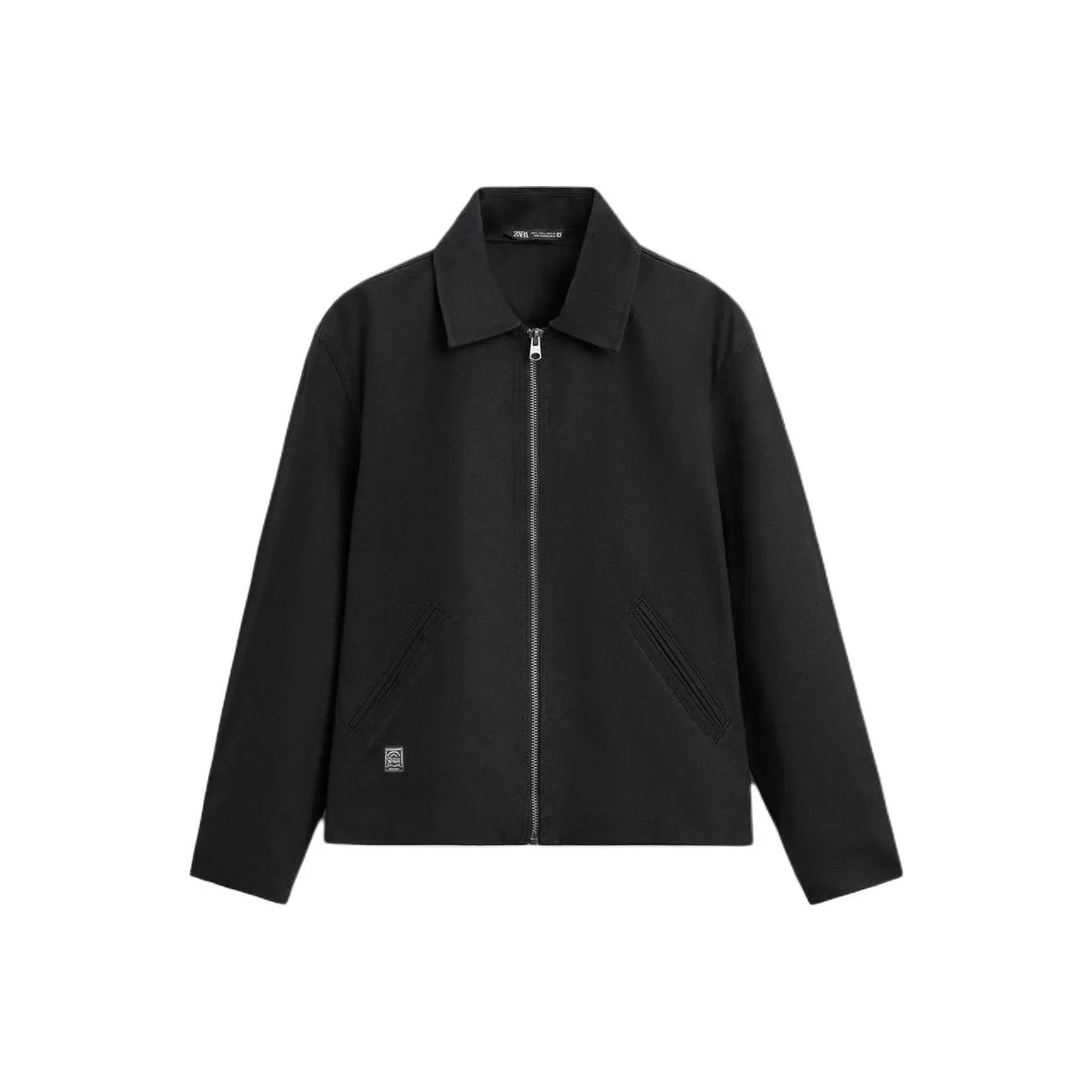 ZARA Jackets & Coats Men's Black