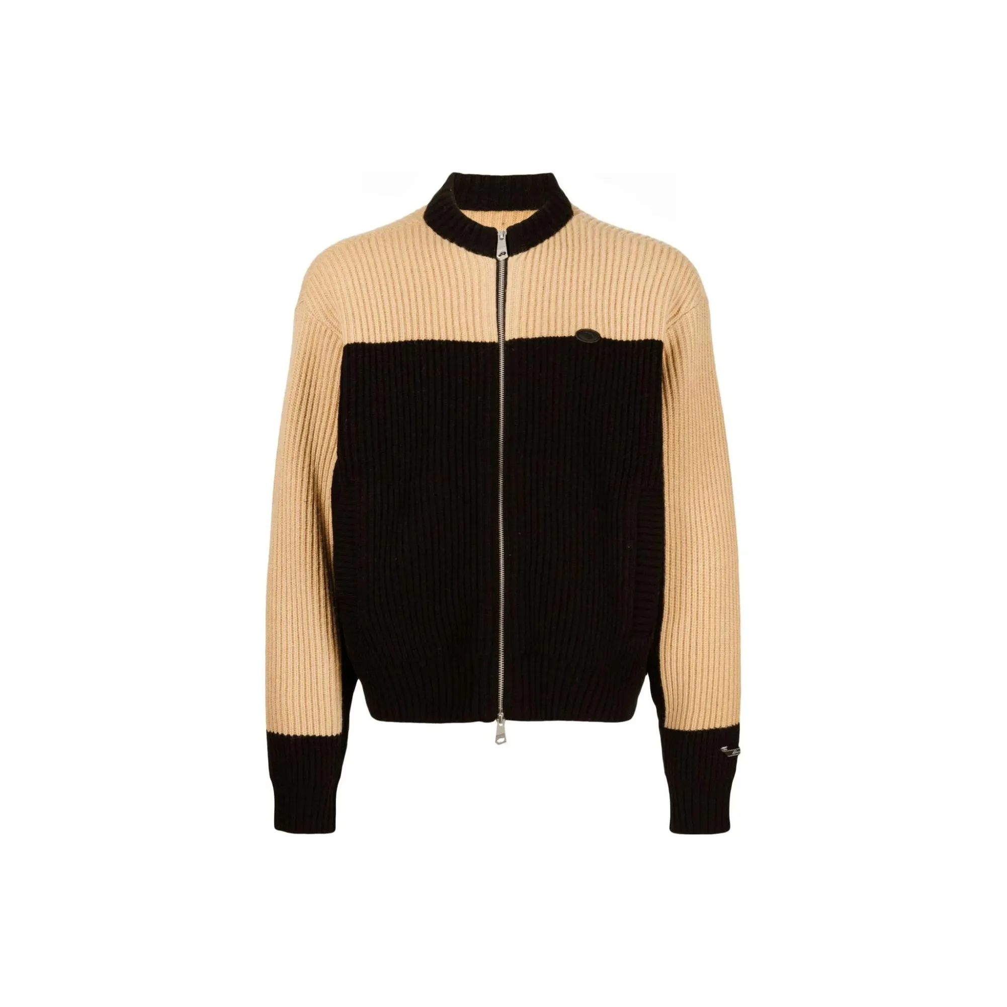 ADER ERROR Logo-patch Two-tone Cardigan