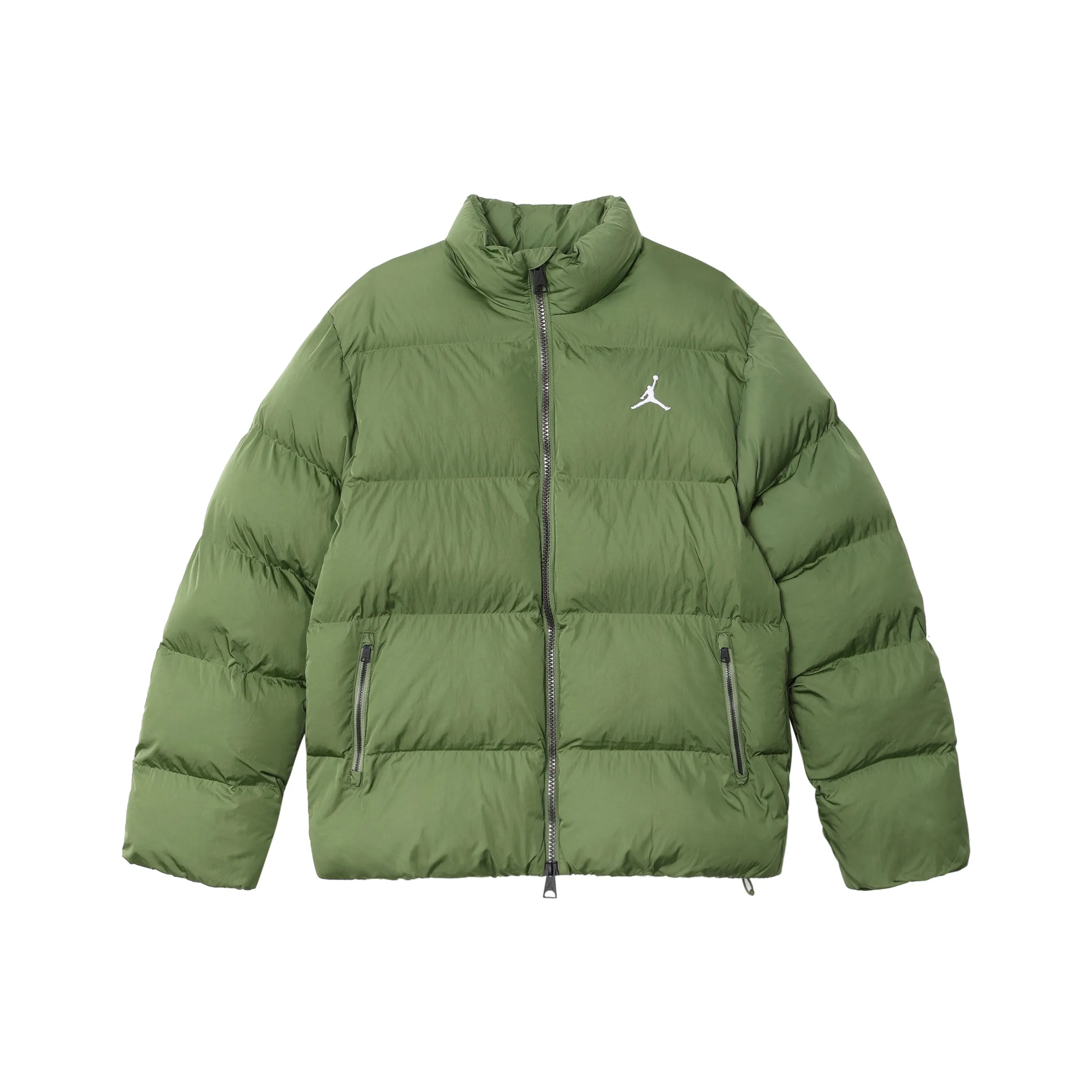 Jordan Essentials Puffer Jackets Men's Light Olive Yellow