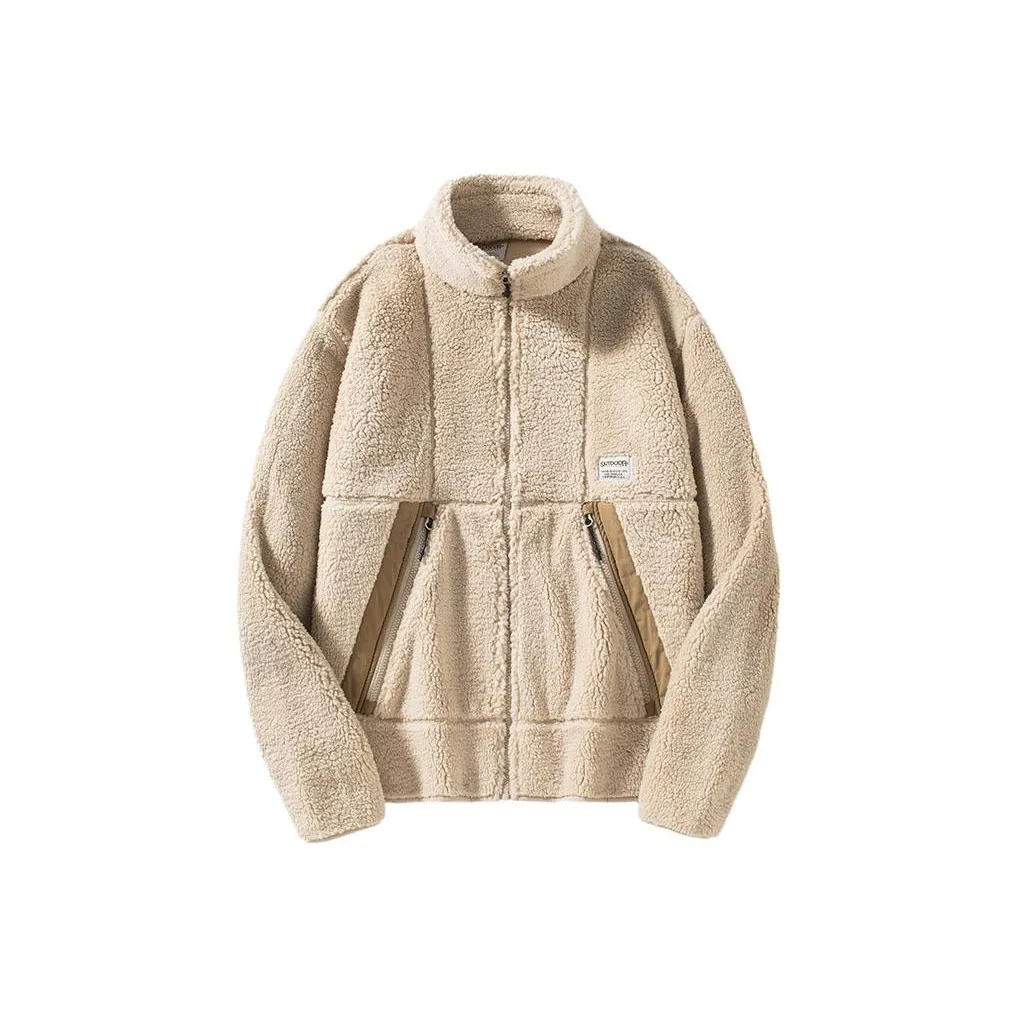 OUTDOOR PRODUCTS Экрю Мужские Вельветовые Куртки