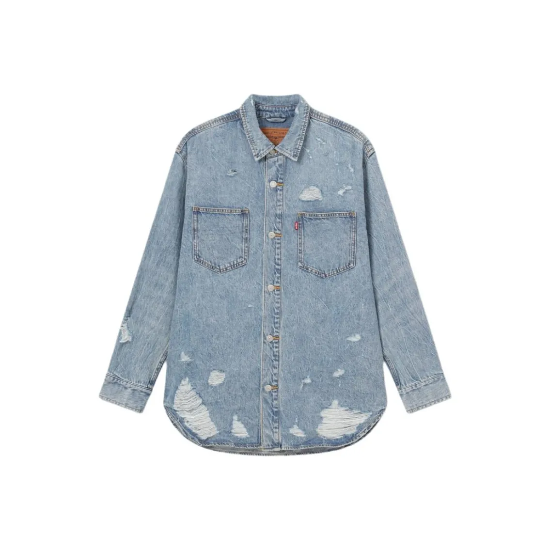 Levi's Denim Куртка Мужская Средняя Темно-Синяя