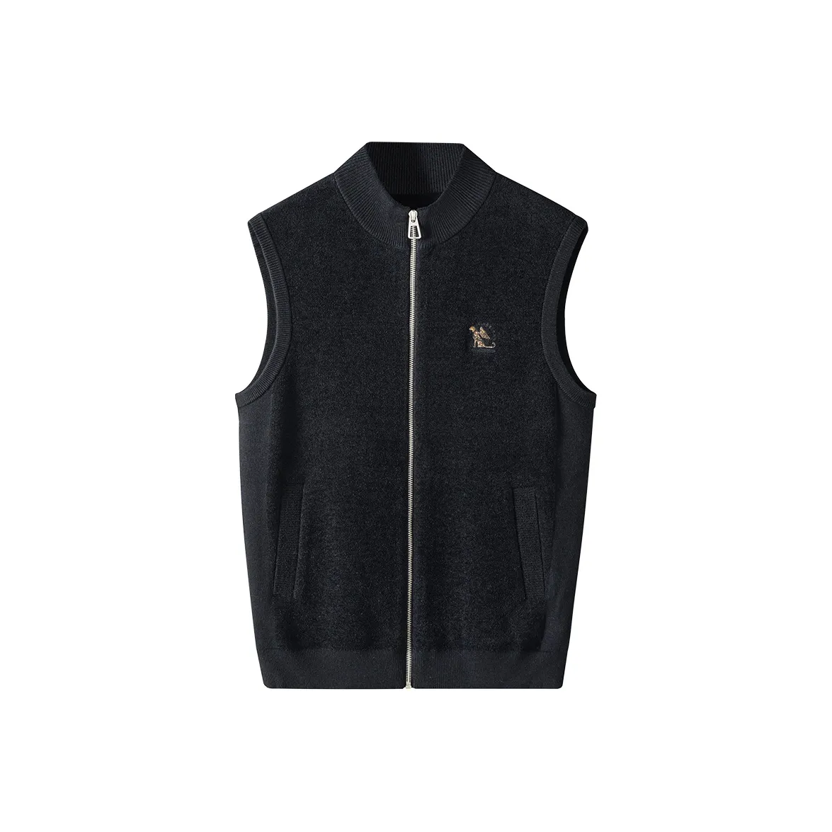 FORTEI Мужские черные жилеты