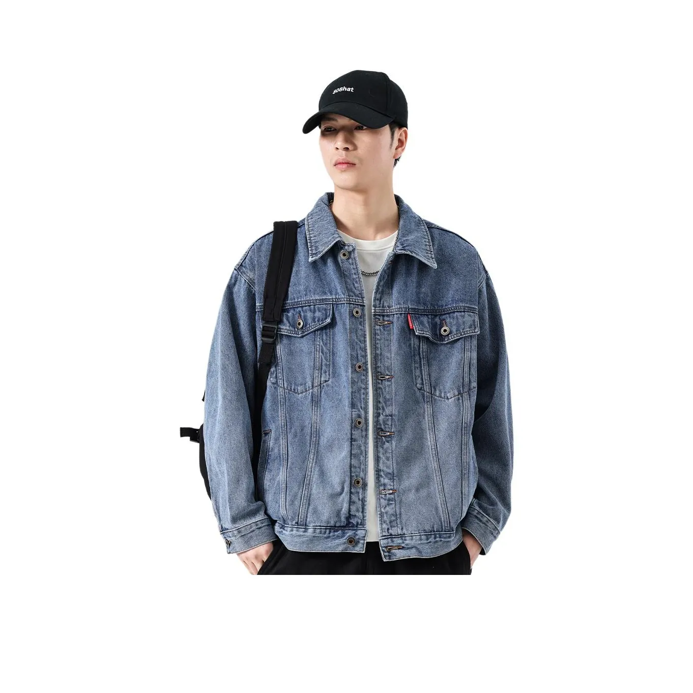 VALKOMM Denim Jacket Unisex Light Blue