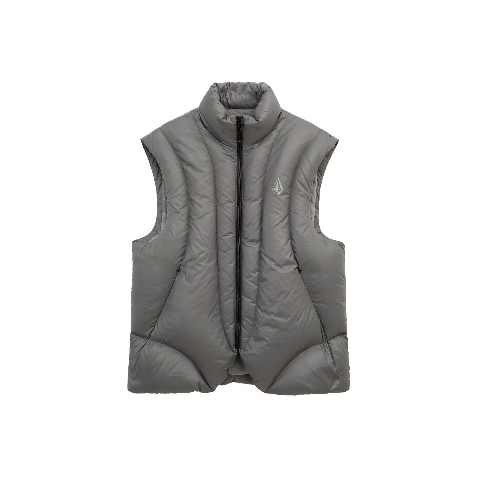 VOLCOM Vests Unisex Dark Gray