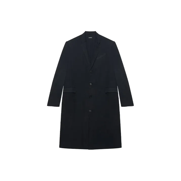 Balenciaga Worn Out Tailored Coat