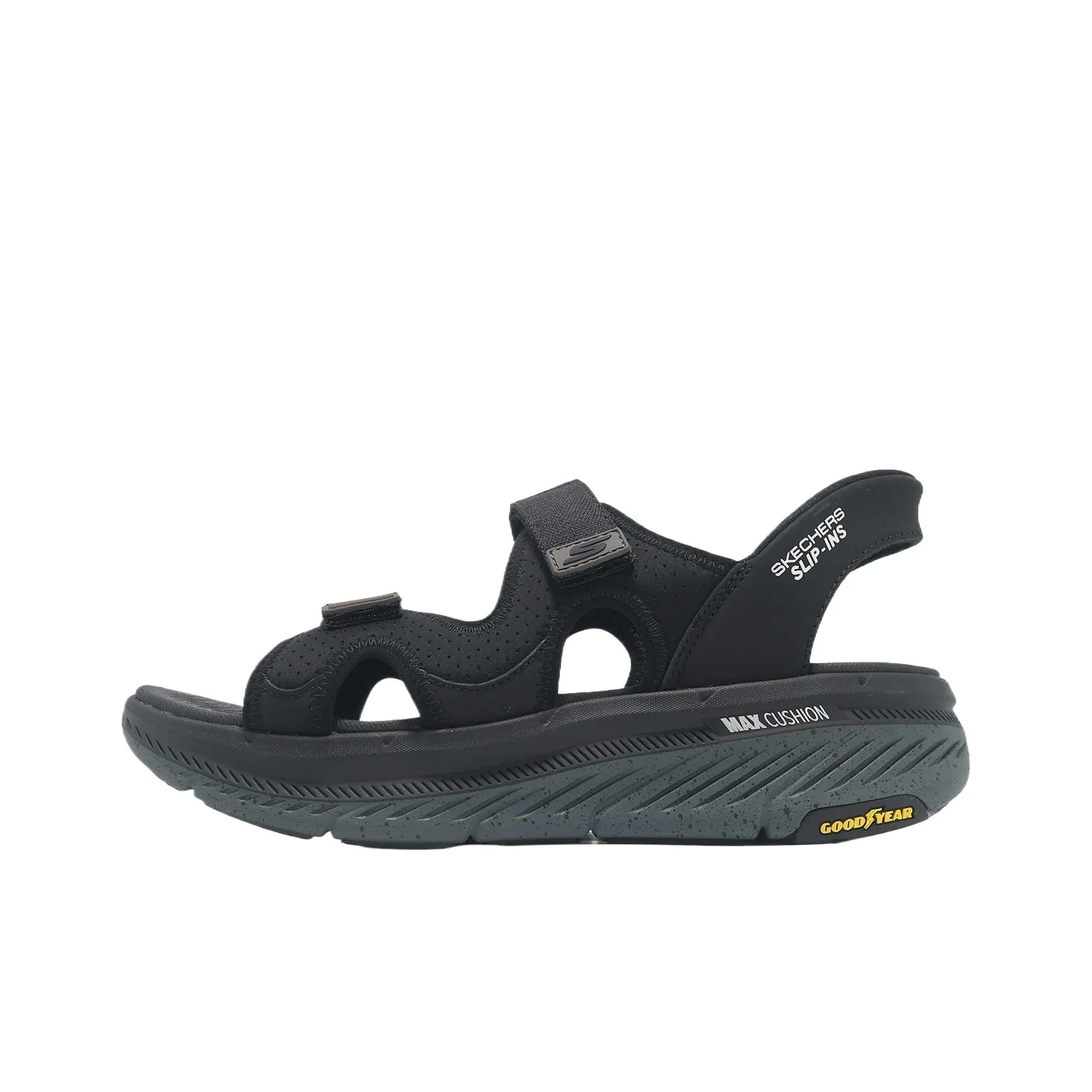 Skechers Max Cushioning Premier 2,0 One Ремень Сандалии Мужской Черный