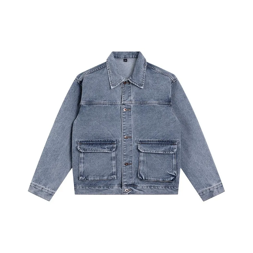 JASONWOOD Cowboy On The Run Denim Jacket Unisex Ice Blue