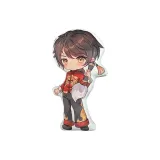 Li Xingyun 치비 인물 프린트 인형