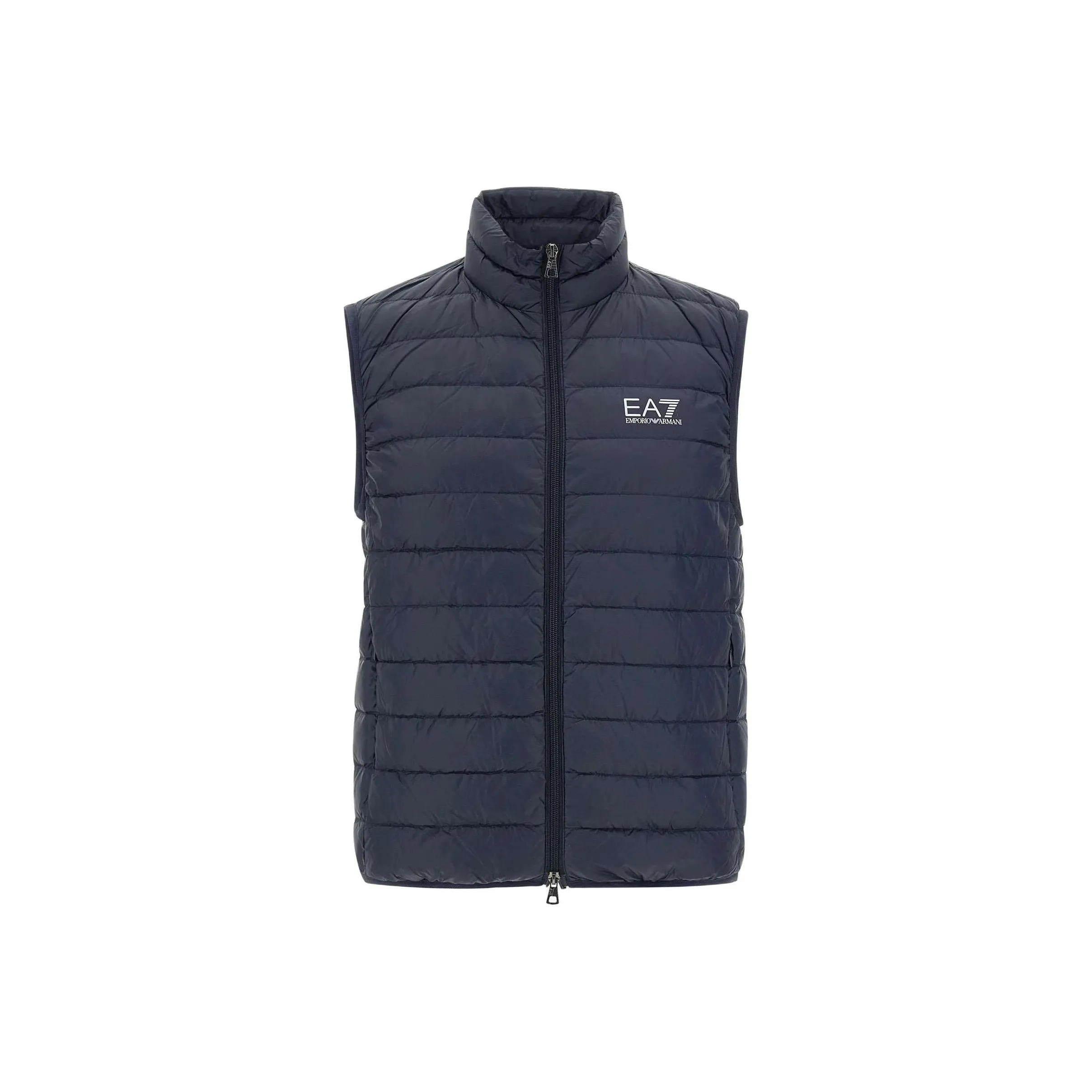 EMPORIO ARMANI Мужской жилет морского синего цвета