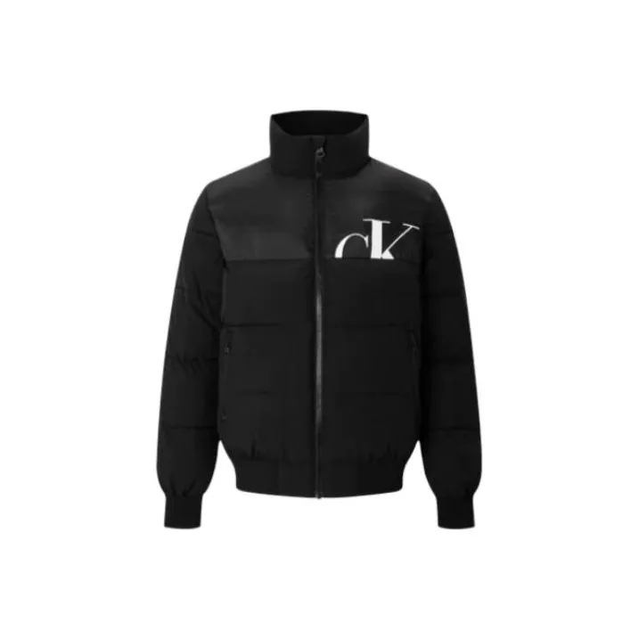 Calvin Klein Puffer Jackets Men's Space Black