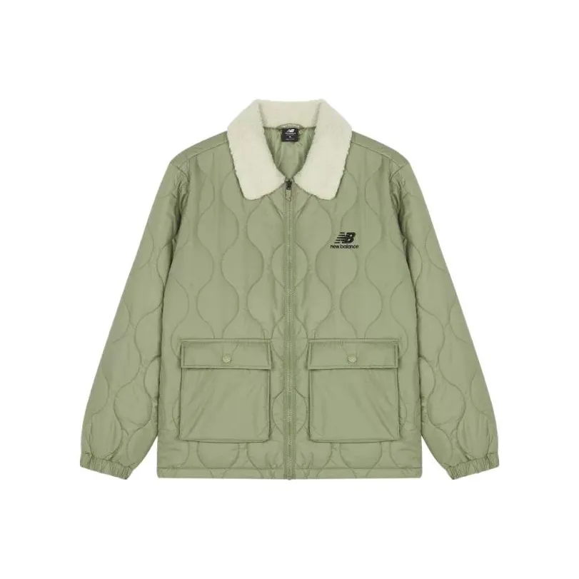 New Balance Puffer Jackets Men's Pea Green