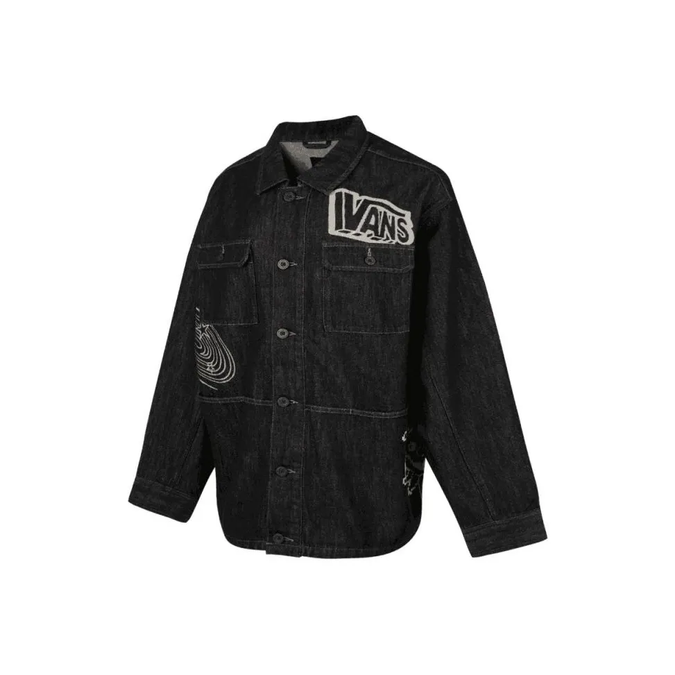 VANS Черные Мужские Джинсовые Куртки