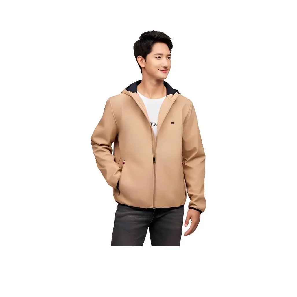 Tommy Hilfiger Jackets Men Khaki RAJ