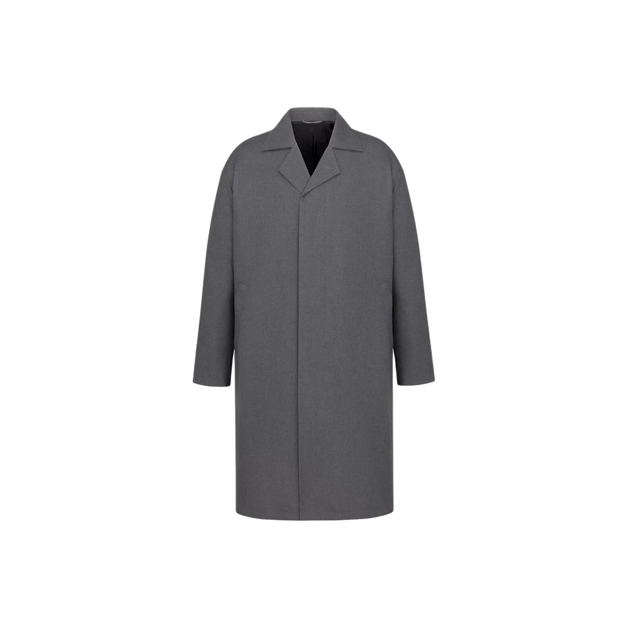 DIOR Straight Hem Long Sleeved Coat