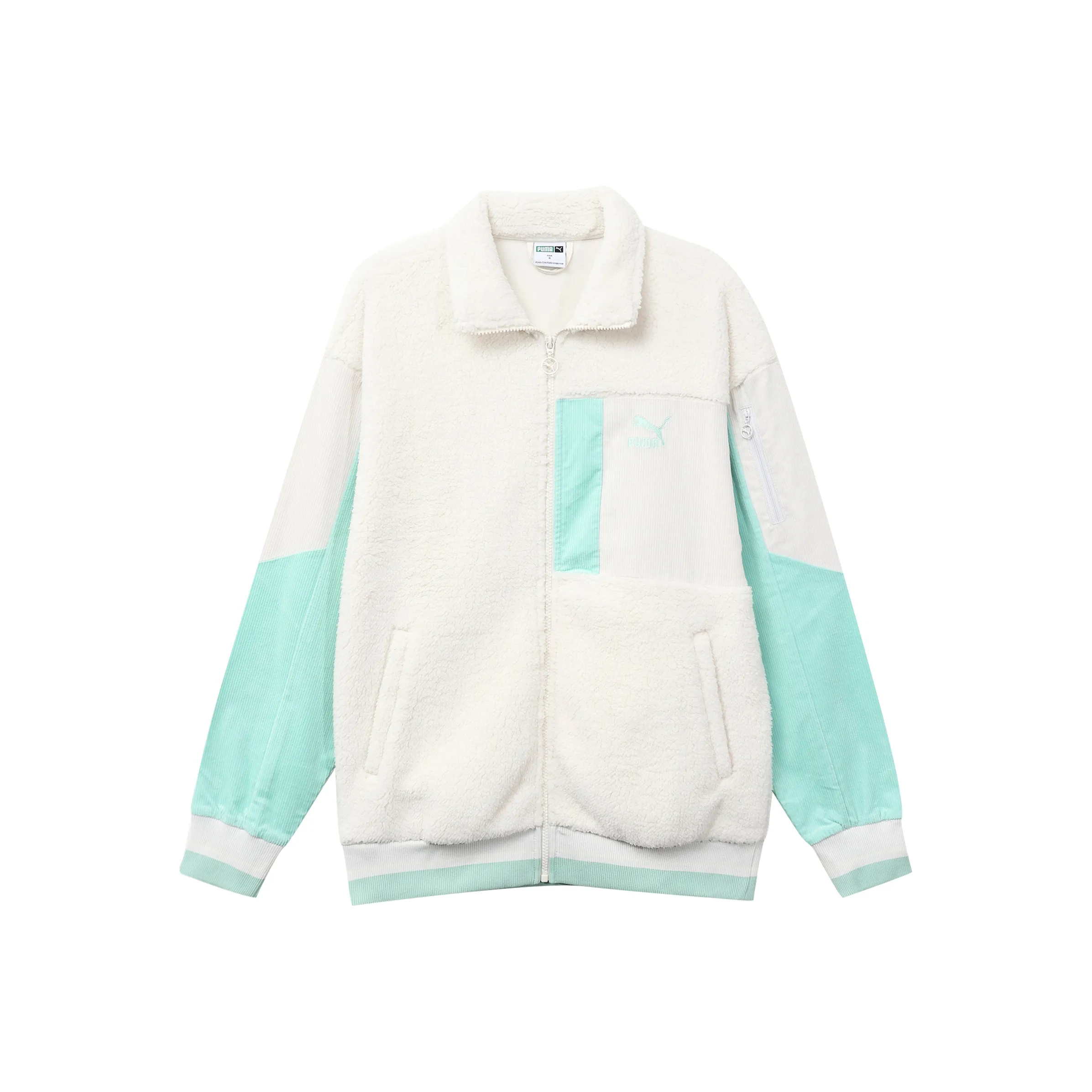 PUMA Velvet Jackets Men's White