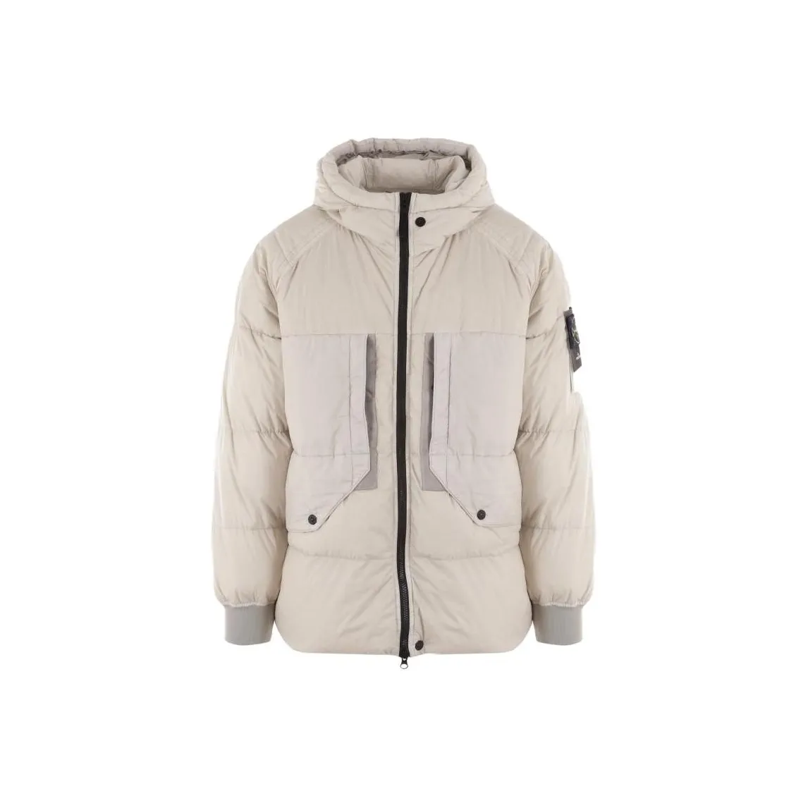 STONE ISLAND Compass patch Puffer Jacket