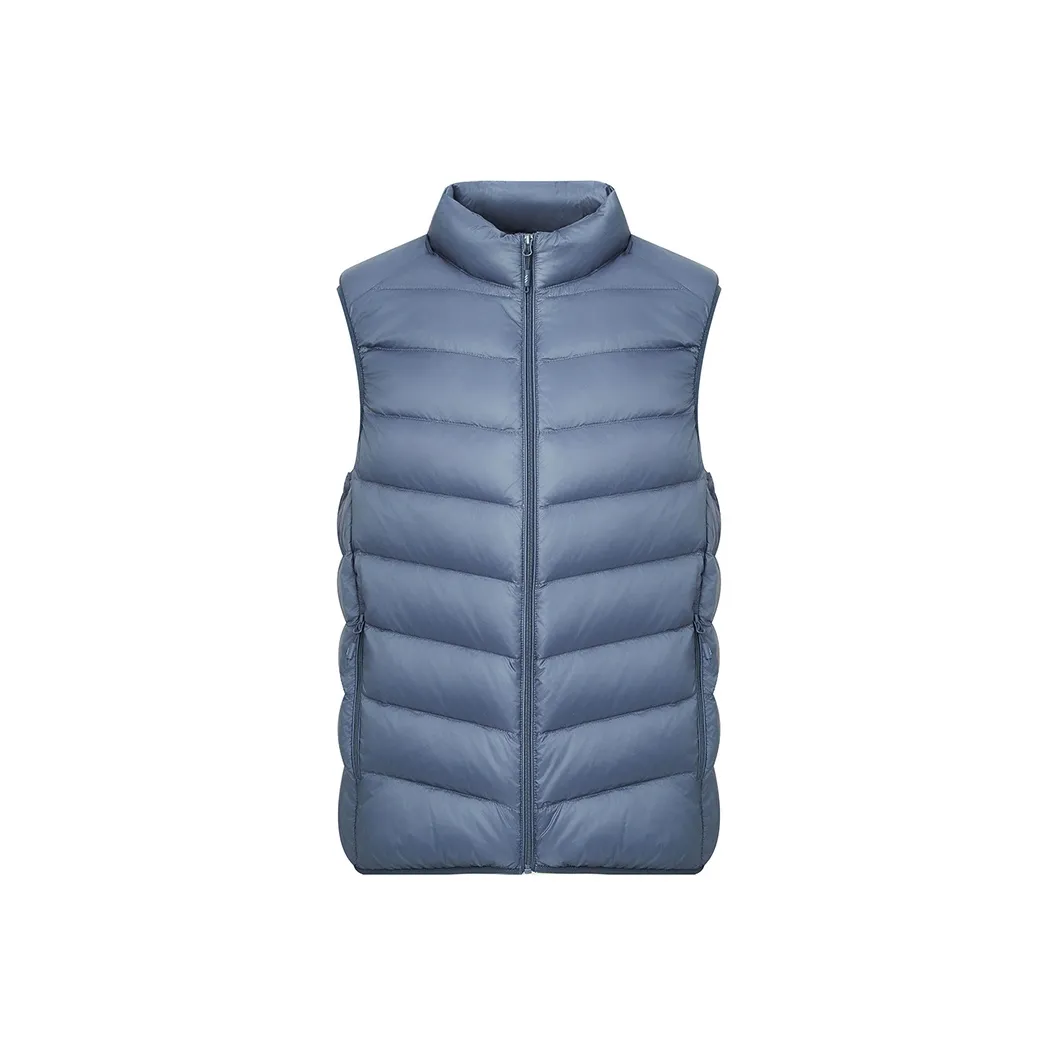 DIDIBOY Светло-синий Мужской Пуховый жилет