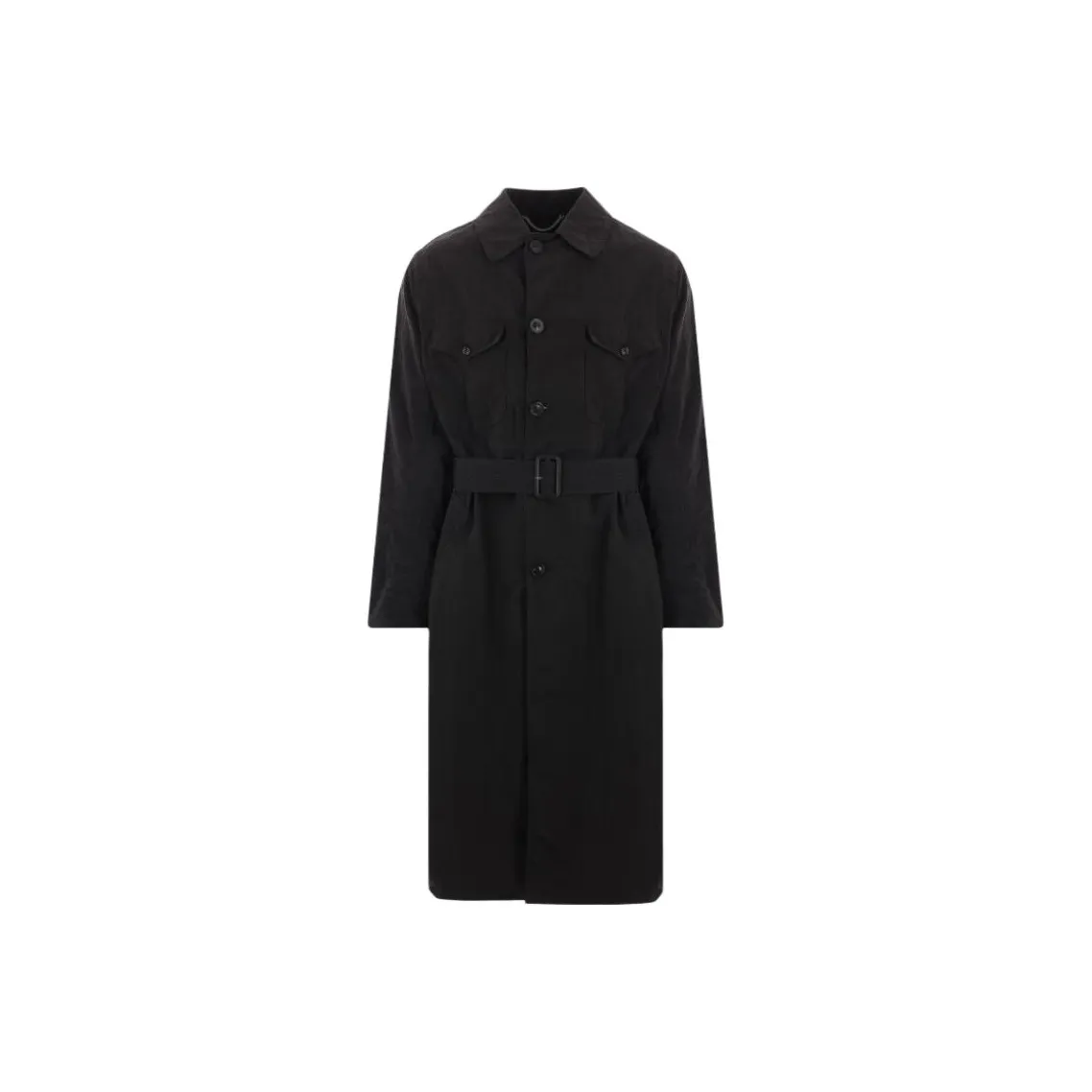 Maison Margiela Drop Shoulder Belted Trench Coat