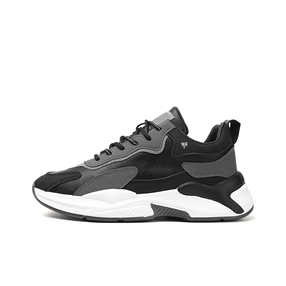 NANJIREN Амортизация Oтскок Высота Увеличение Устойчивость к Износу Дышащий Низ Устойчивость Низкий Топ Повседневный Мужской