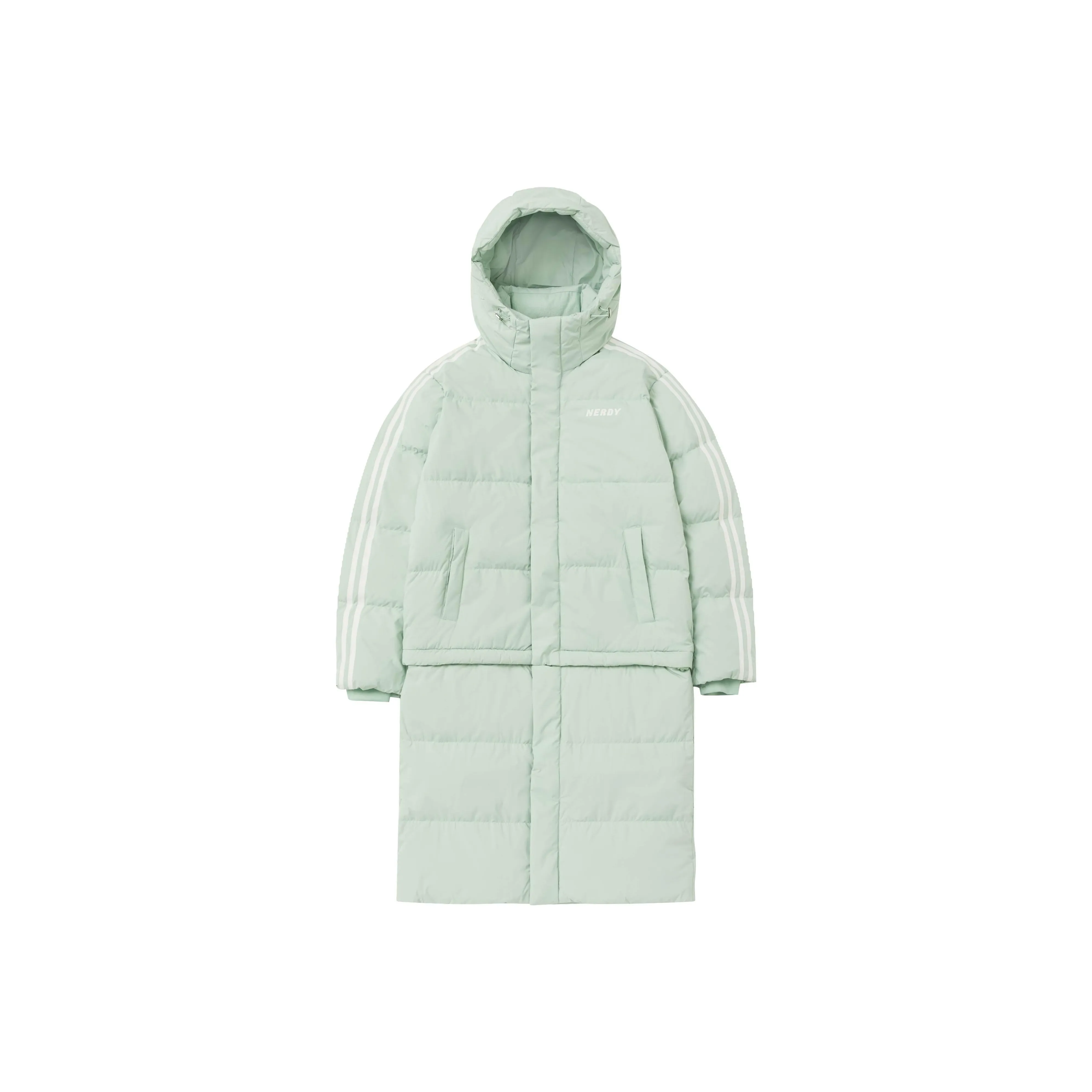 Nerdy Down Jackets Unisex Light Green