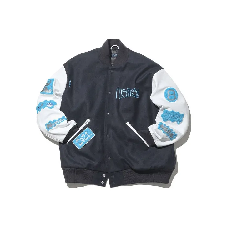 NAUTICA JAPAN NAUTICA JAPAN/Hasegawa X Stacks Joint Collection Baseball Jerseys Unisex Marine Blue