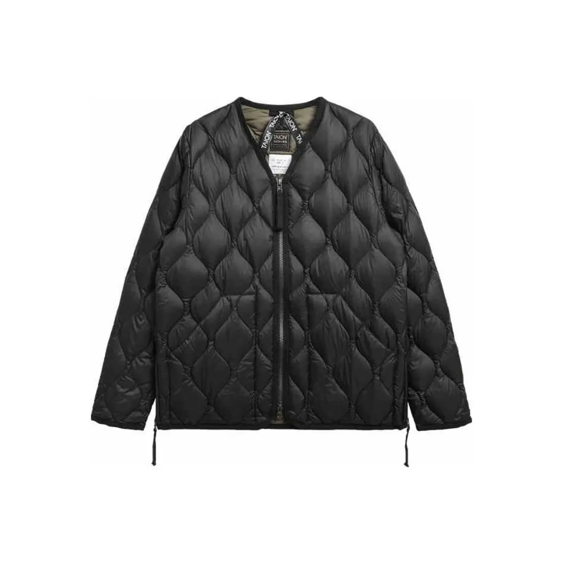 TAION Collaboration Унисекс Военный стиль Пуховик Пуховик Унисекс