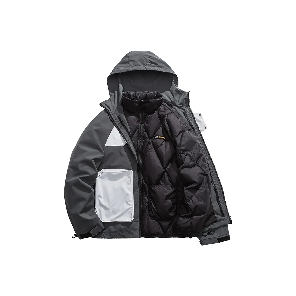 MEIPIN TANG Зимний пуховик корейский стиль унисекс