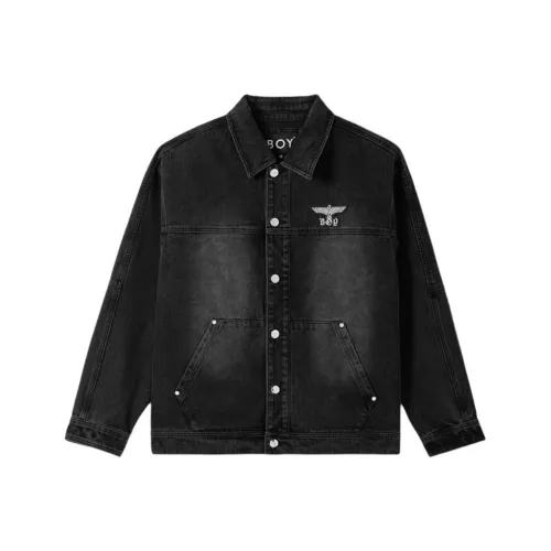 BOY LONDON Черные унисекс джинсовые куртки