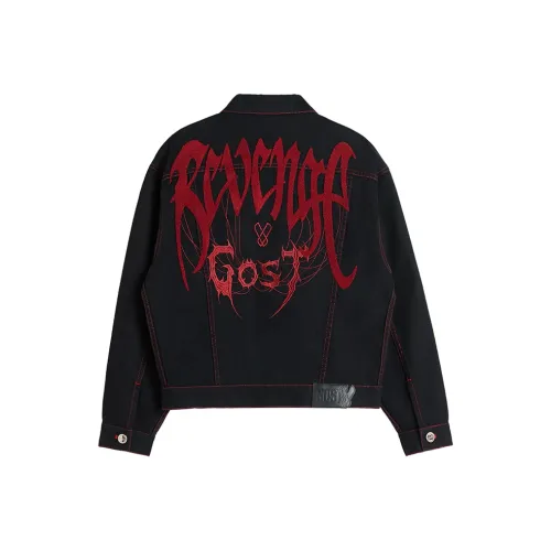 Revenge GOST Collaboration Черная Унисекс Куртка