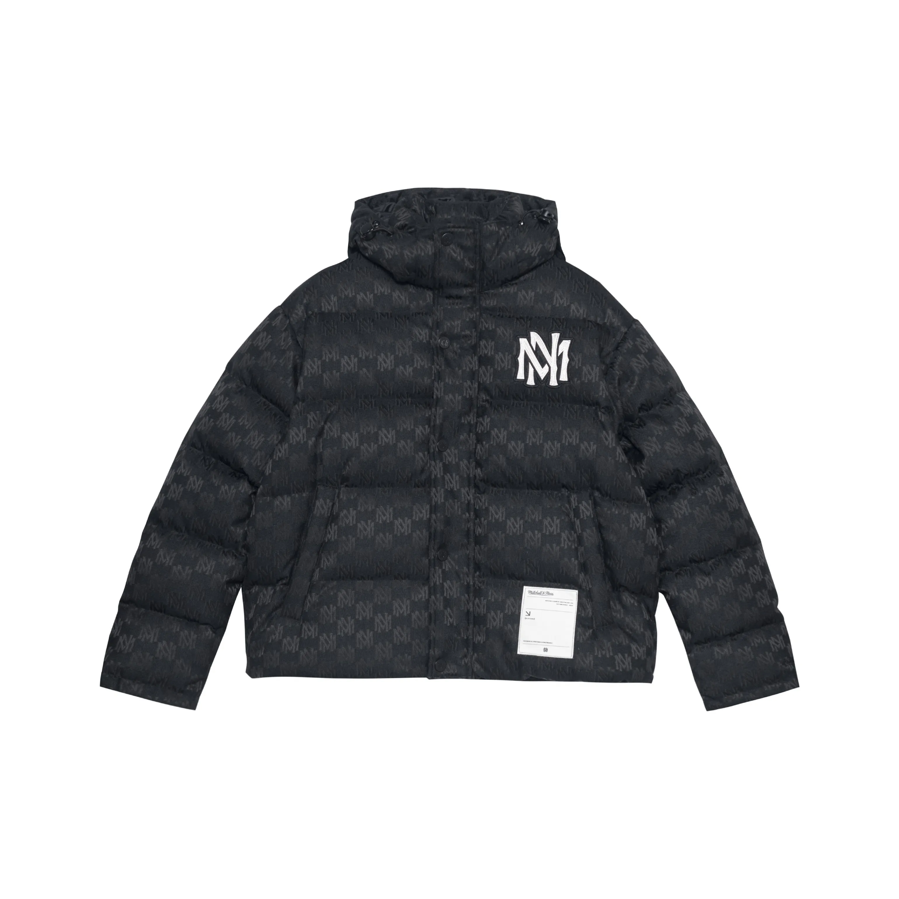 Mitchell Ness Down Jackets Unisex Black