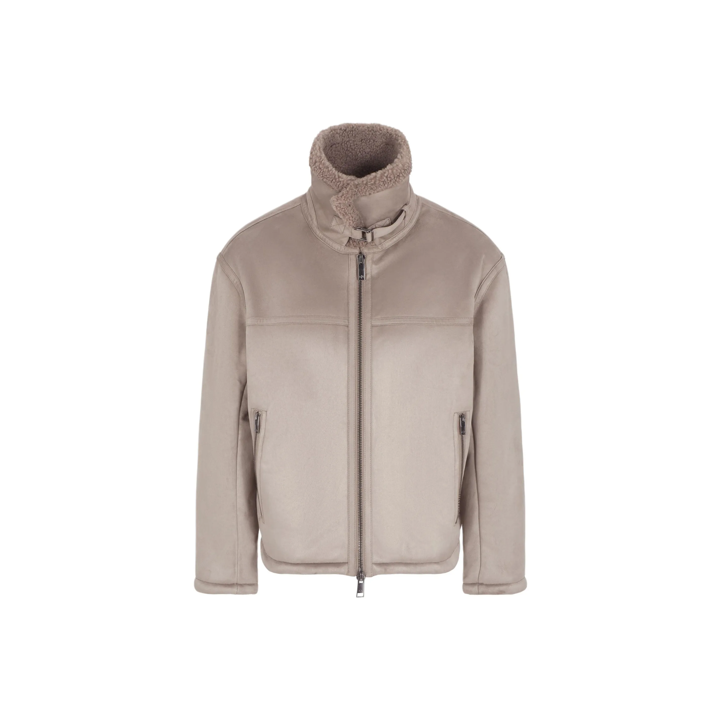 ARMANI EXCHANGE Shearling collar Jacket