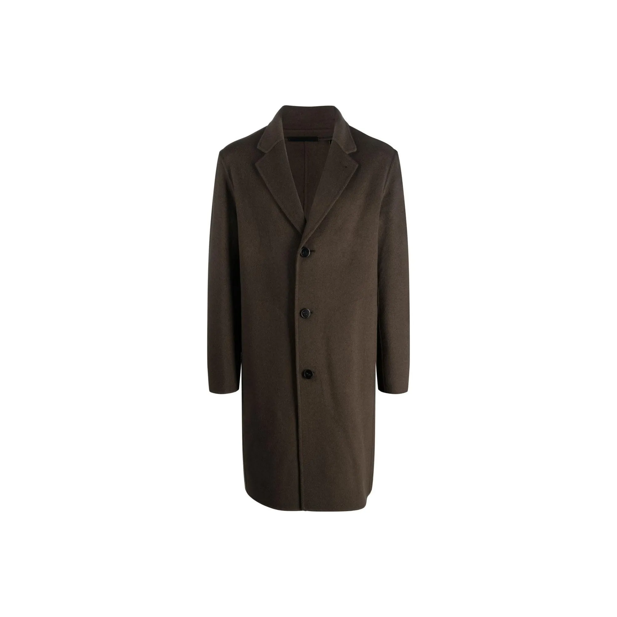 THEORY Coats Men's Olive Green