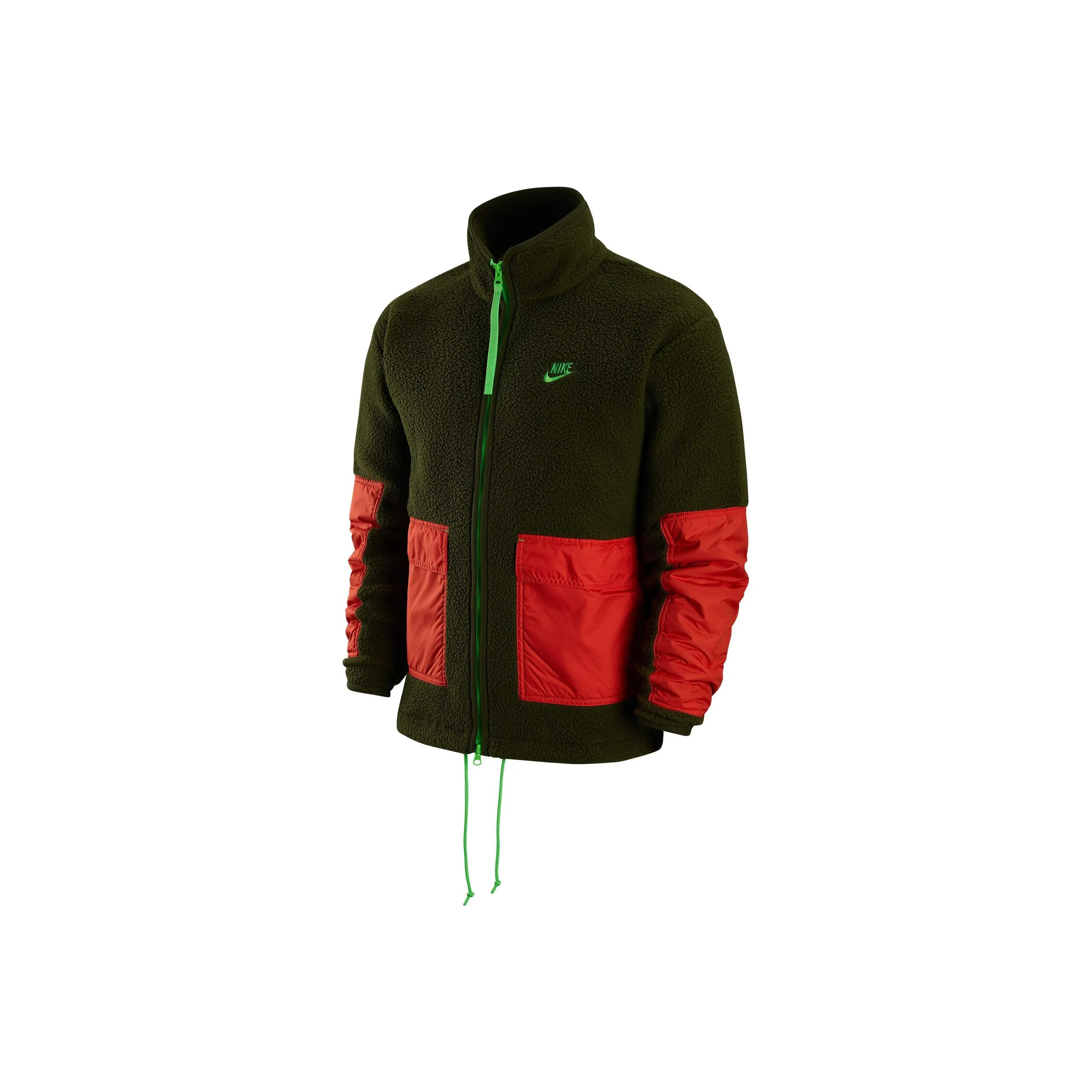 Nike Velvet Jackets Men's Rugged Green