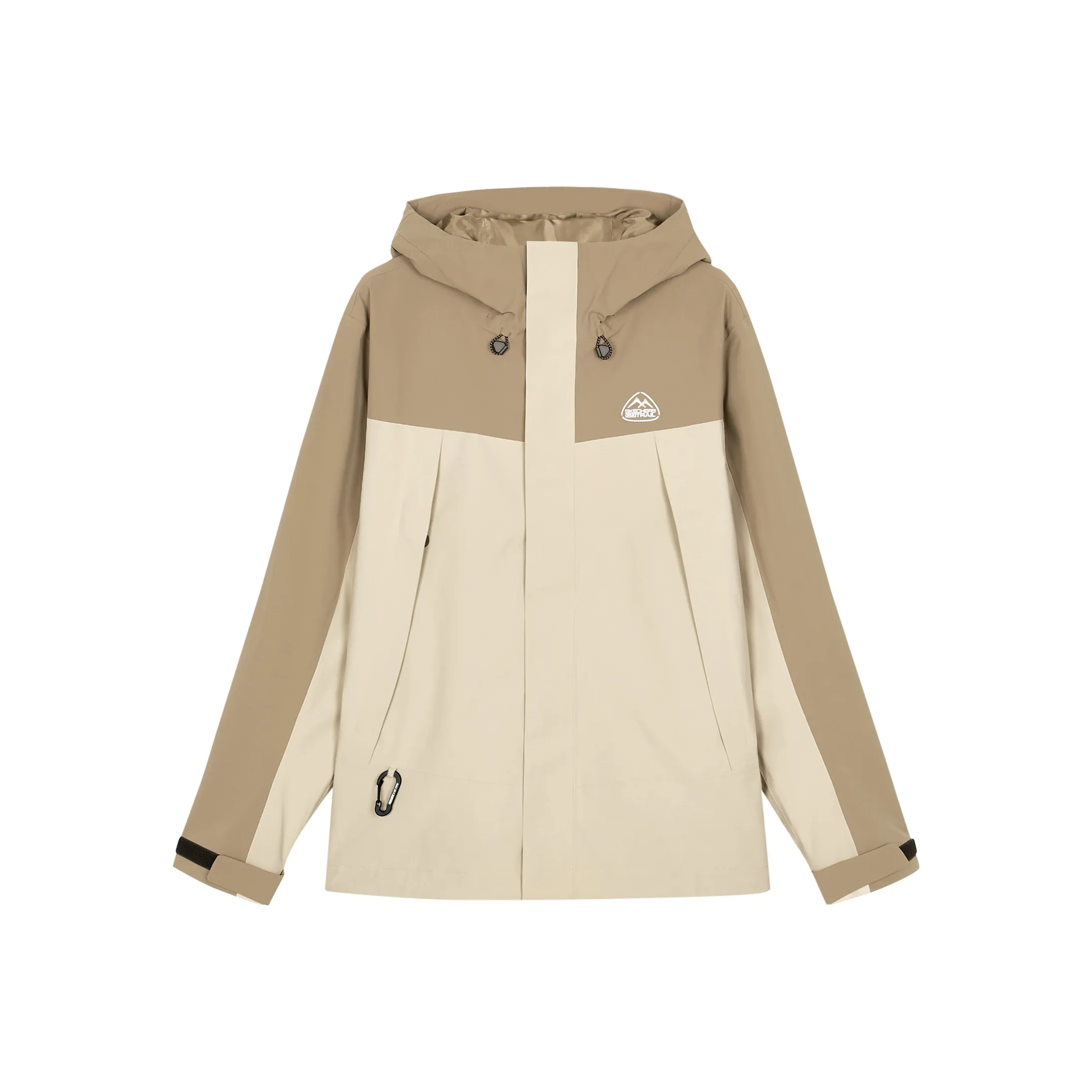 Skechers Hiking Urban Living/Travel/Commuting Water Resistant Windproof Breathable Windbreaker Jacket Men Coffee Brown