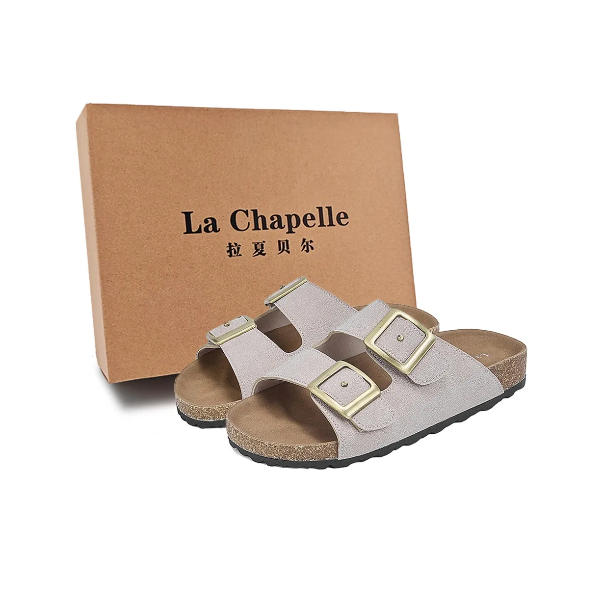 La Chapelle Slip-resistant Слипоны Женские Бежевые