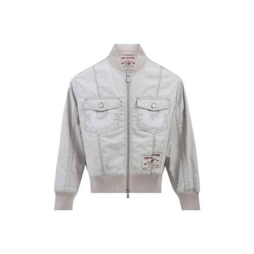 True Religion Куртки Мужские Экрю