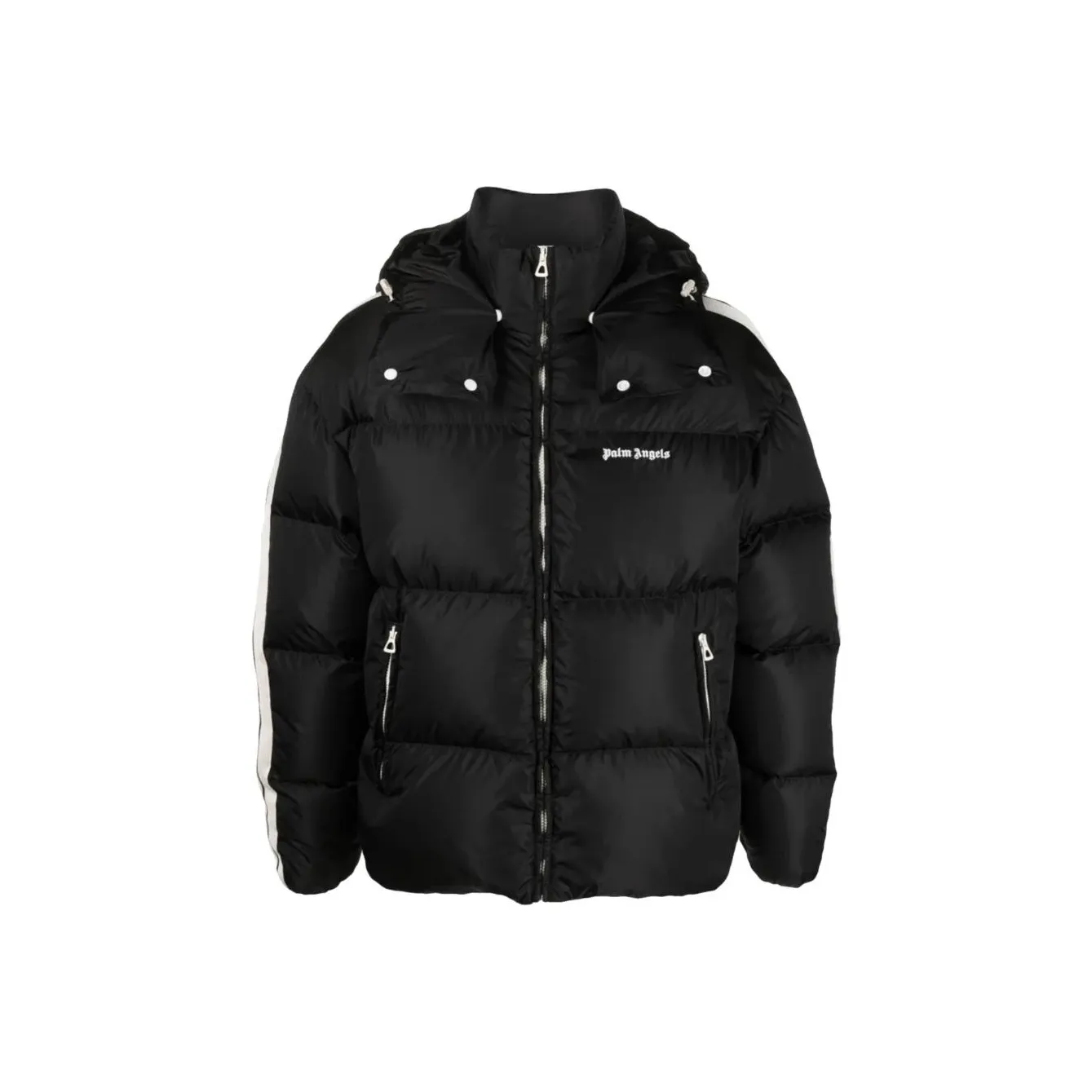 PALM ANGELS Logo Print Padded Jacket