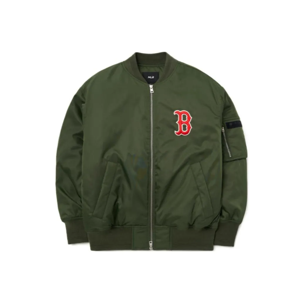 MLB FW22 Бейсбольная куртка Унисекс Армейский зеленый