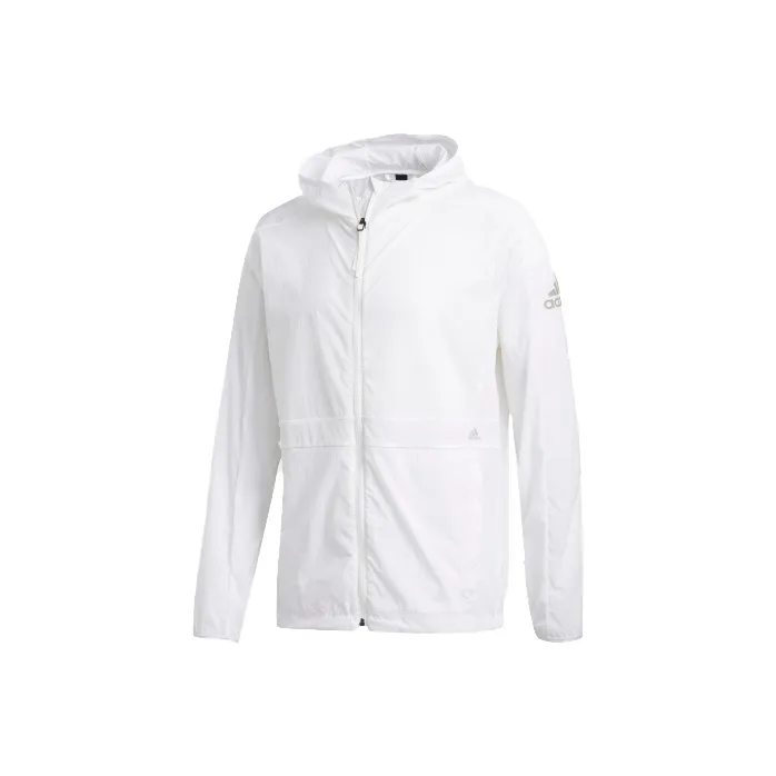 Adidas Windproof Sun Protection Clothing Men's White