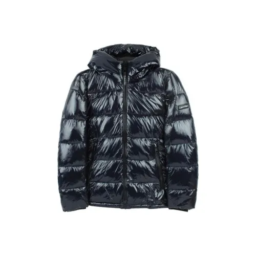 Calvin Klein Морской синий Мужские объемные куртки (пуфы)