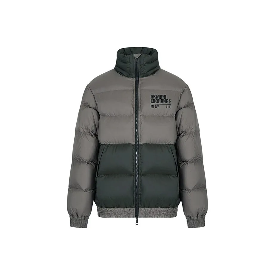 ARMANI EXCHANGE FW22 Down Jacket Men's Dark Gray