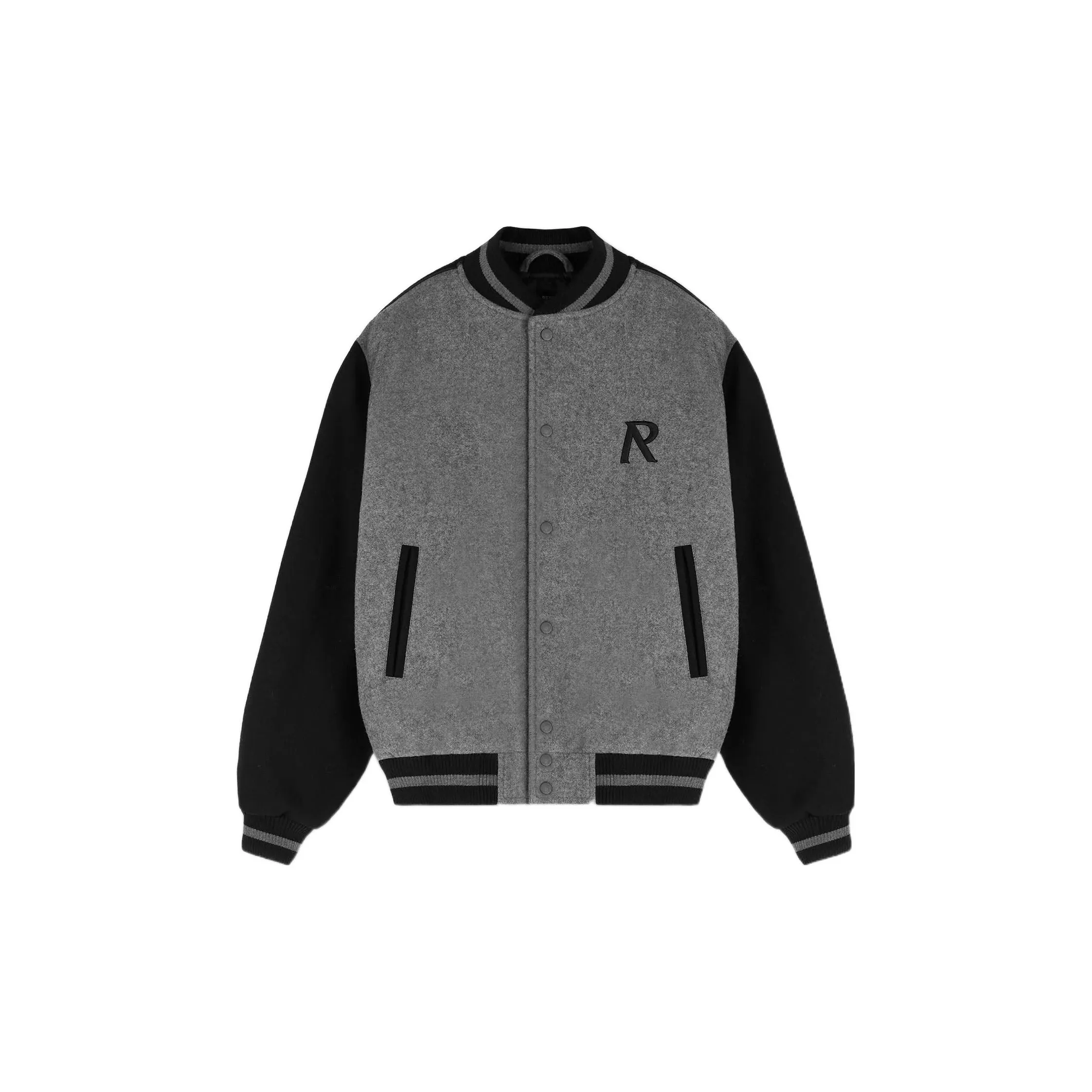 REPRESENT FW22 Бейсбольная куртка Мужская Серого цвета