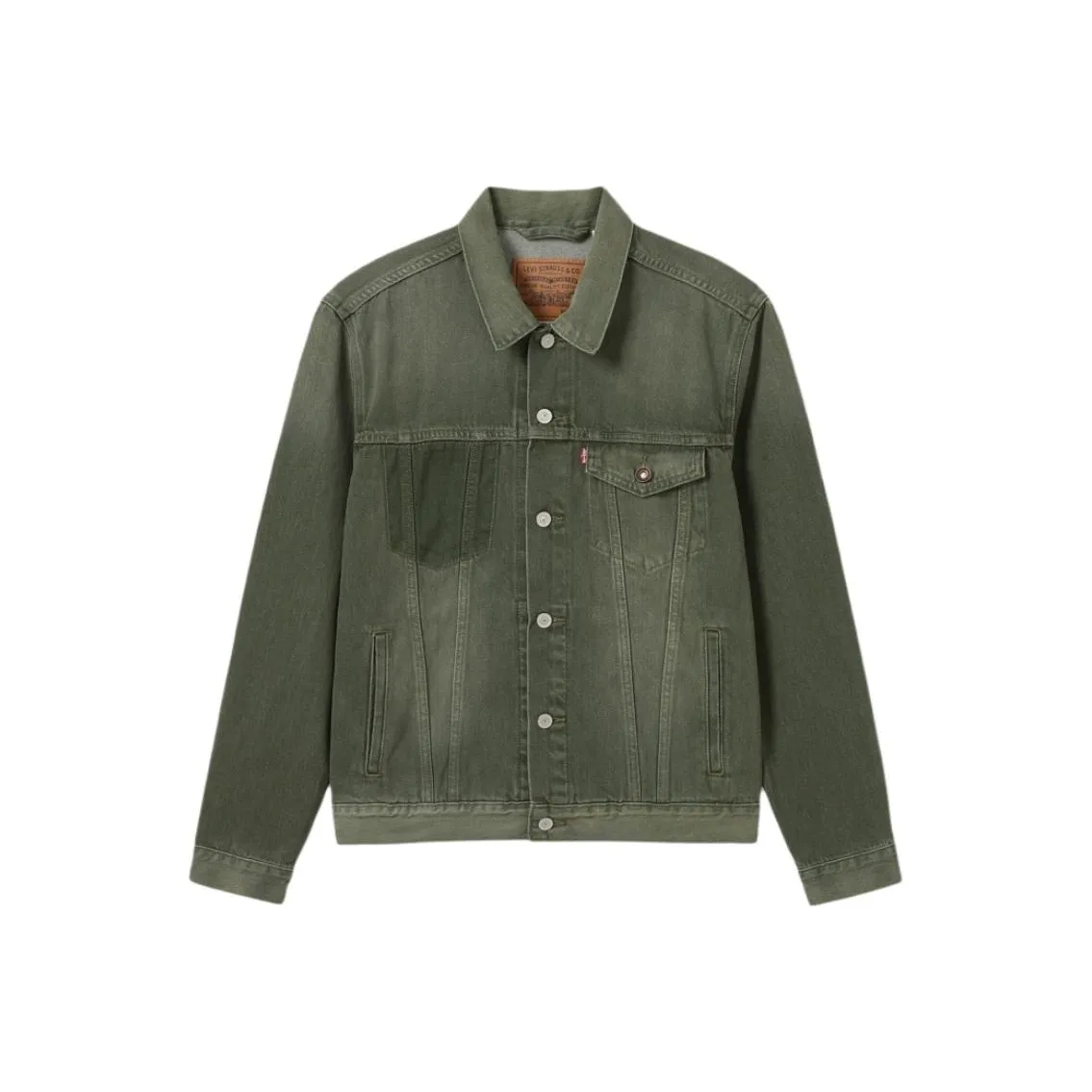 Levi's Denim Drifter Series Джинсовая Куртка Мужская Зеленая