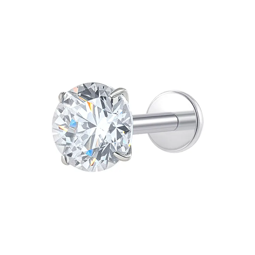 MISS XIA JWY Титановый сплав Серьги-гвоздики Унисекс