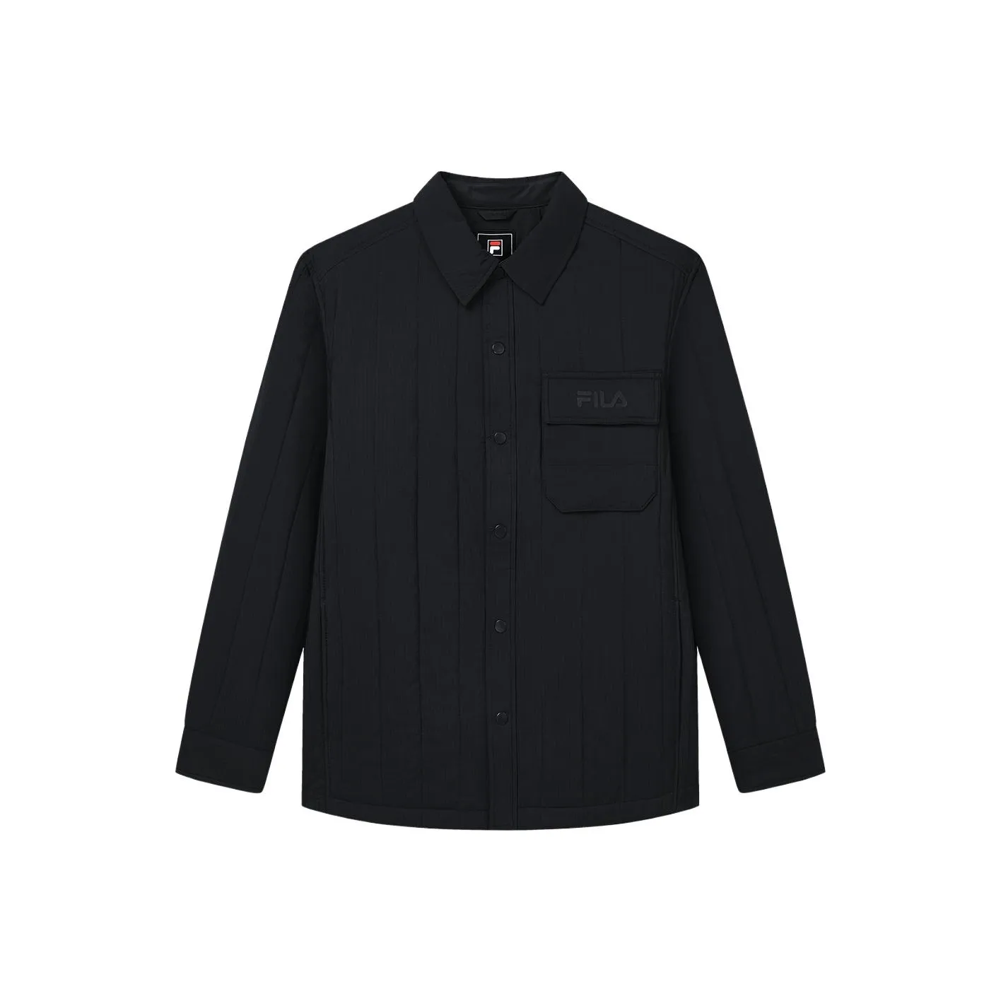 FILA Хлопковый пуховик Мужской Глубокий черный