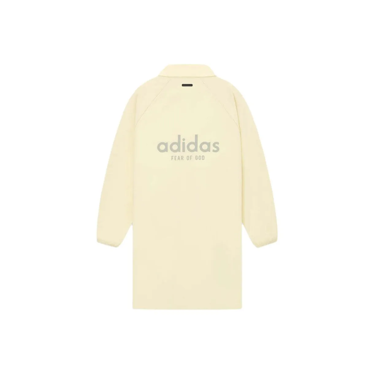 Fear of God Athletics Светло-желтое унисекс пальто