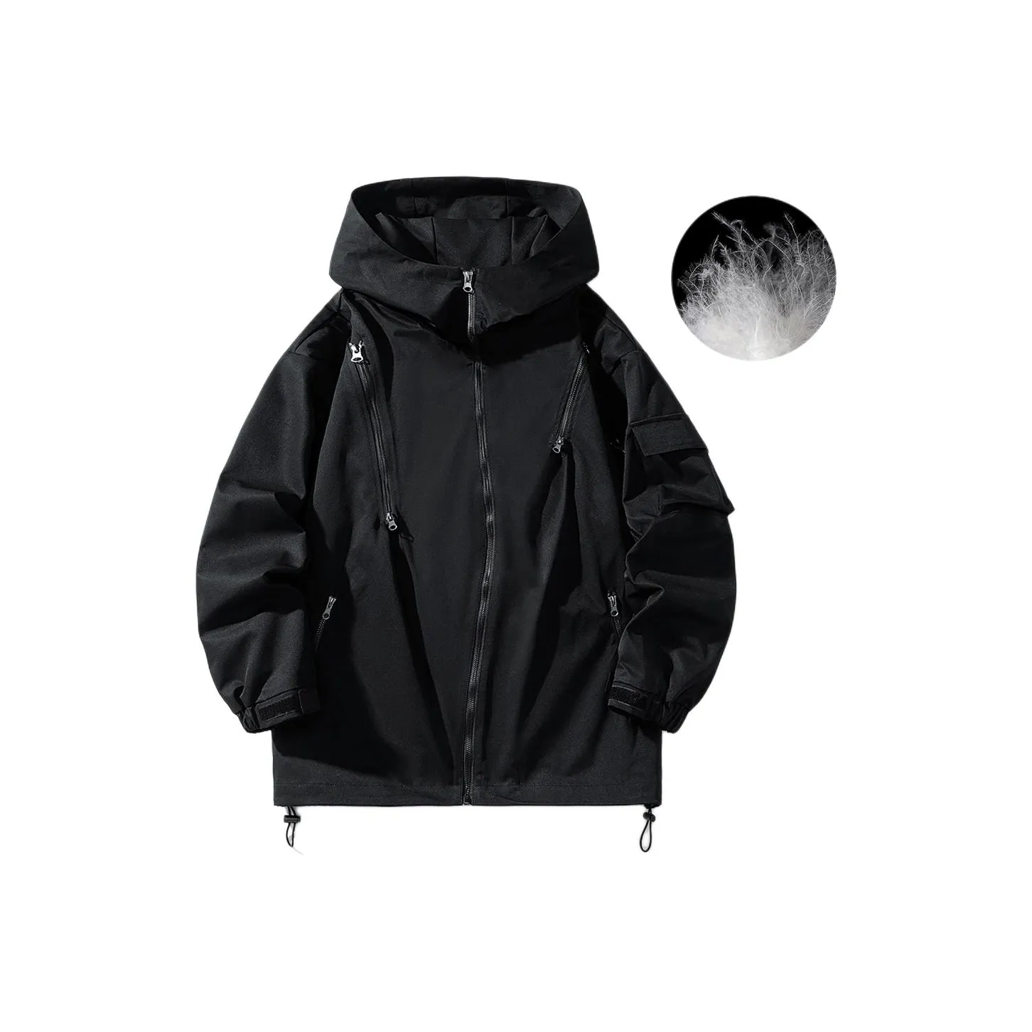 P5 Multi zip Series Down Jacket Unisex